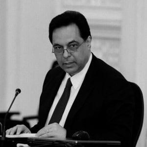 رئيس الحكومة السابق حسان دياب